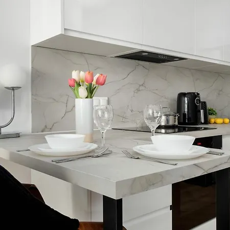Modern Air-conditioned With Parking And Balcony By Renters Varsóvia